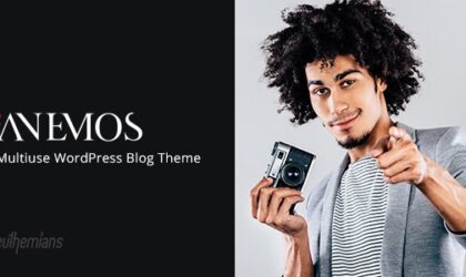 Premium WordPress Theme name: Anemos