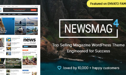 Premium WordPress Theme name: Newsmag