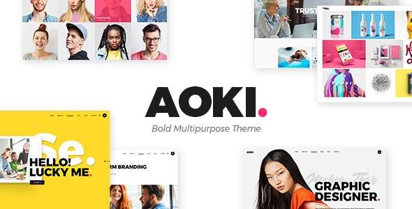 Premium WordPress Theme name: Aoki