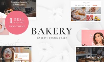 Premium WordPress Theme name: Cake