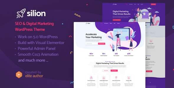 Premium WordPress Theme name: Silion