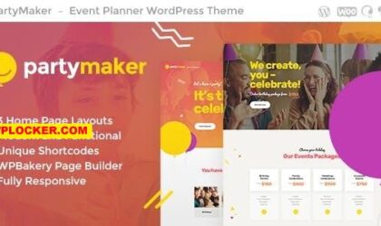 Premium WordPress Theme name: PartyMaker