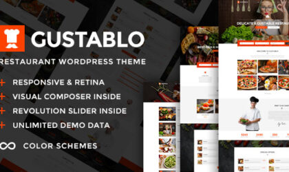 Premium WordPress Theme name: Gustablo