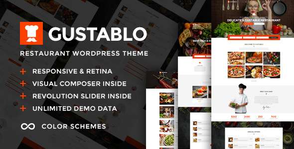 Premium WordPress Theme name: Gustablo