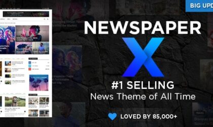 Premium WordPress Theme name: Newspaper