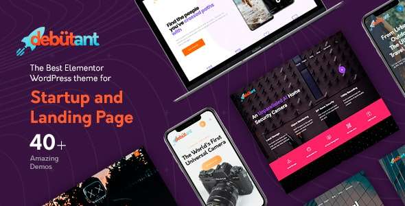 Premium WordPress Theme name: Debutant