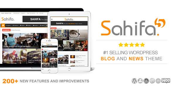 Premium WordPress Theme name: Sahifa