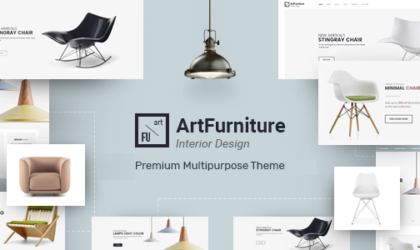 Premium WordPress Theme name: Artfurniture