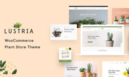 Premium WordPress Theme name: Lustria