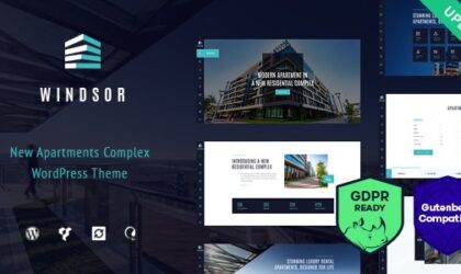 Premium WordPress Theme name: Windsor