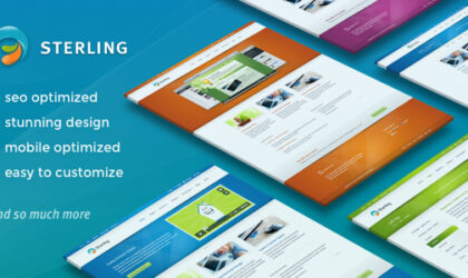 Premium WordPress Theme name: Sterling