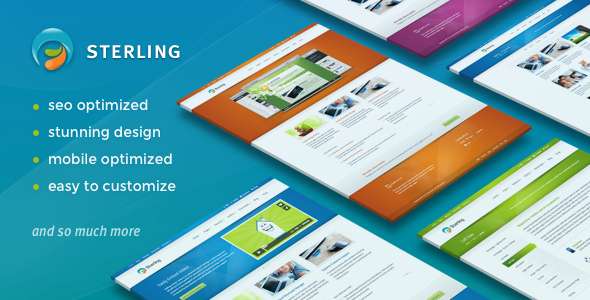 Premium WordPress Theme name: Sterling