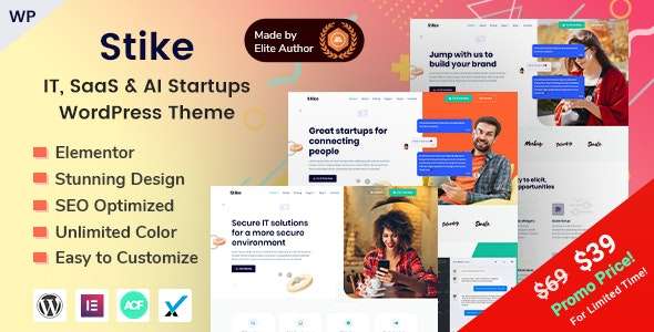 Premium WordPress Theme name: Stike