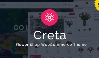 Premium WordPress Theme name: Creta