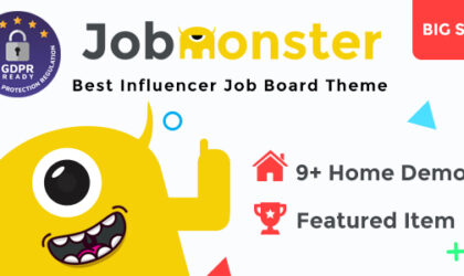 Premium WordPress Theme name: Jobmonster