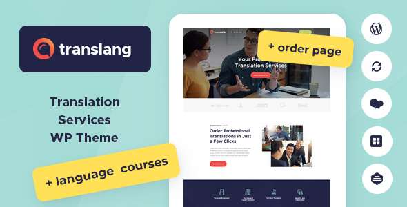 Premium WordPress Theme name: Translang