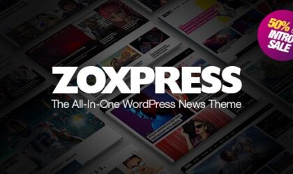 Premium WordPress Theme name: ZoxPress