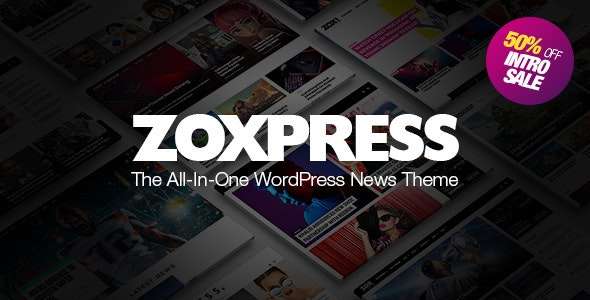 Premium WordPress Theme name: ZoxPress