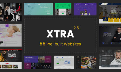 Premium WordPress Theme name: XTRA