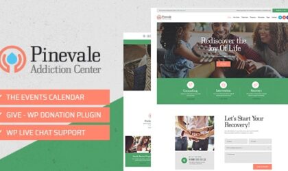 Premium WordPress Theme name: Pinevale