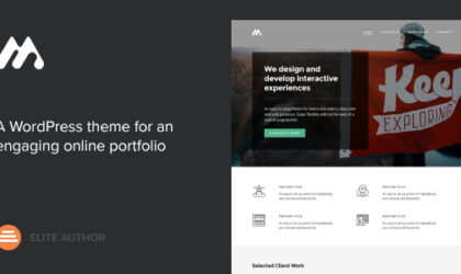 Premium WordPress Theme name: Meth