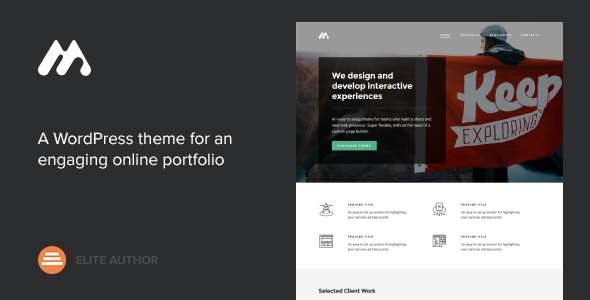 Premium WordPress Theme name: Meth