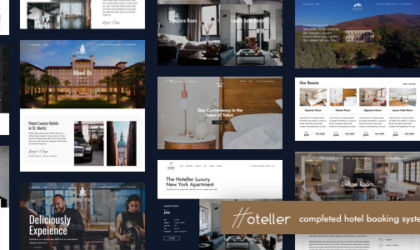 Premium WordPress Theme name: Hoteller