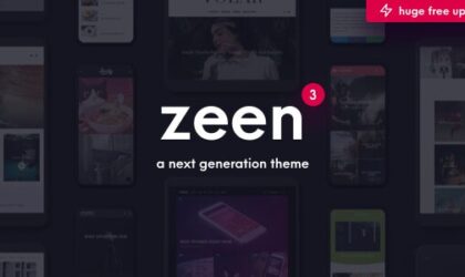 Premium WordPress Theme name: Zeen