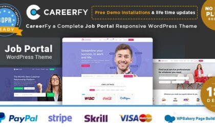 Premium WordPress Theme name: Careerfy