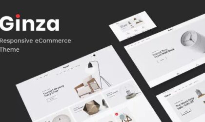 Premium WordPress Theme name: Ginza