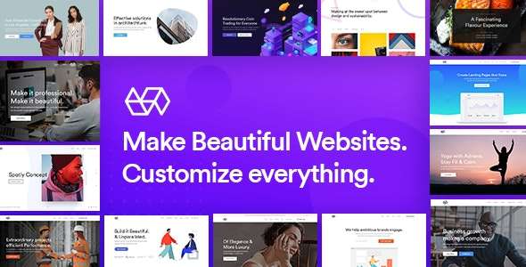 Premium WordPress Theme name: Webify