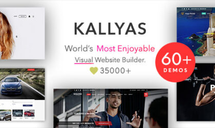 Premium WordPress Theme name: KALLYAS