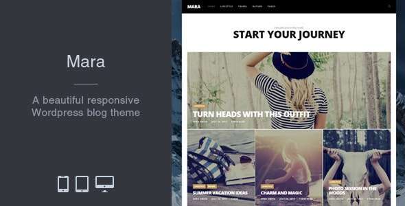 Premium WordPress Theme name: Mara