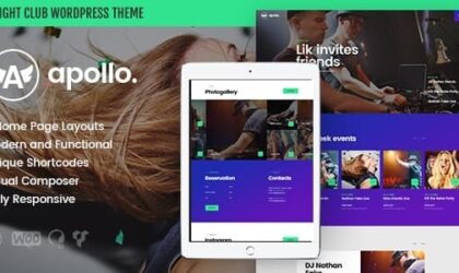 Premium WordPress Theme name: Apollo