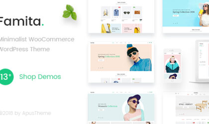 Premium WordPress Theme name: Famita