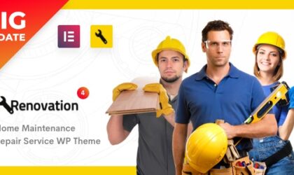 Premium WordPress Theme name: Renovation