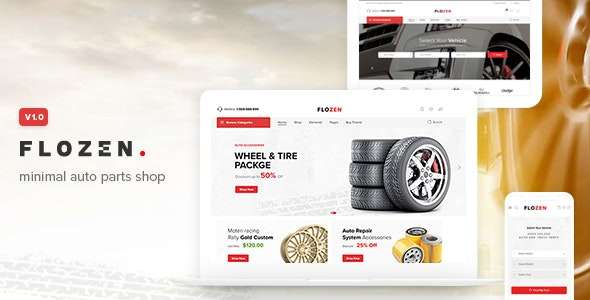 Premium WordPress Theme name: Flozen