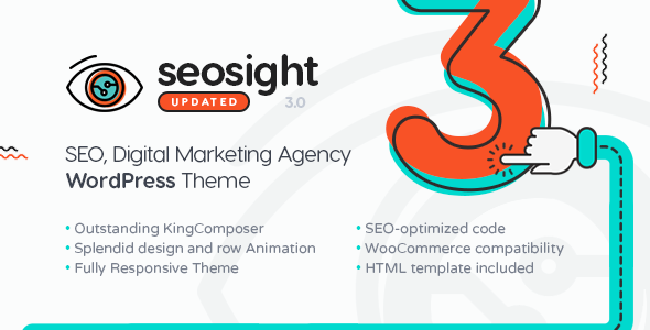 Premium WordPress Theme name: Seosight