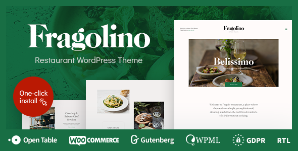 Premium WordPress Theme name: Fragolino