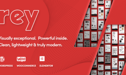 Premium WordPress Theme name: Rey