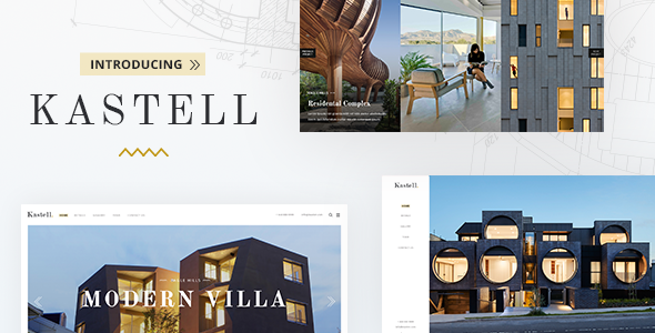 Premium WordPress Theme name: Kastell