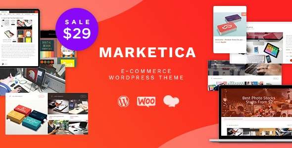 Premium WordPress Theme name: Marketica