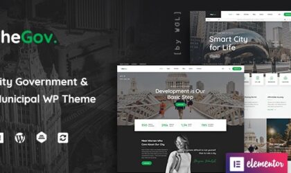 Premium WordPress Theme name: TheGov