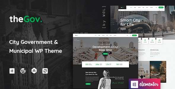 Premium WordPress Theme name: TheGov