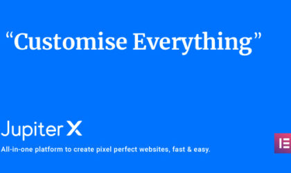 Premium WordPress Theme name: JupiterX