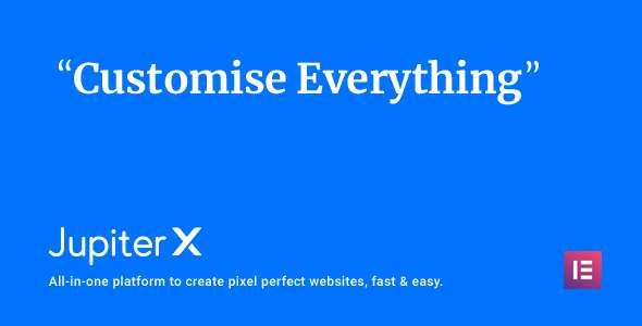 Premium WordPress Theme name: JupiterX