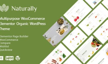 Premium WordPress Theme name: Naturally