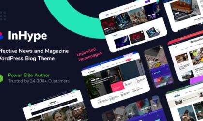 Premium WordPress Theme name: InHype