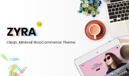 Premium WordPress Theme name: Zyra