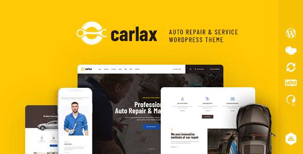 Premium WordPress Theme name: Carlax